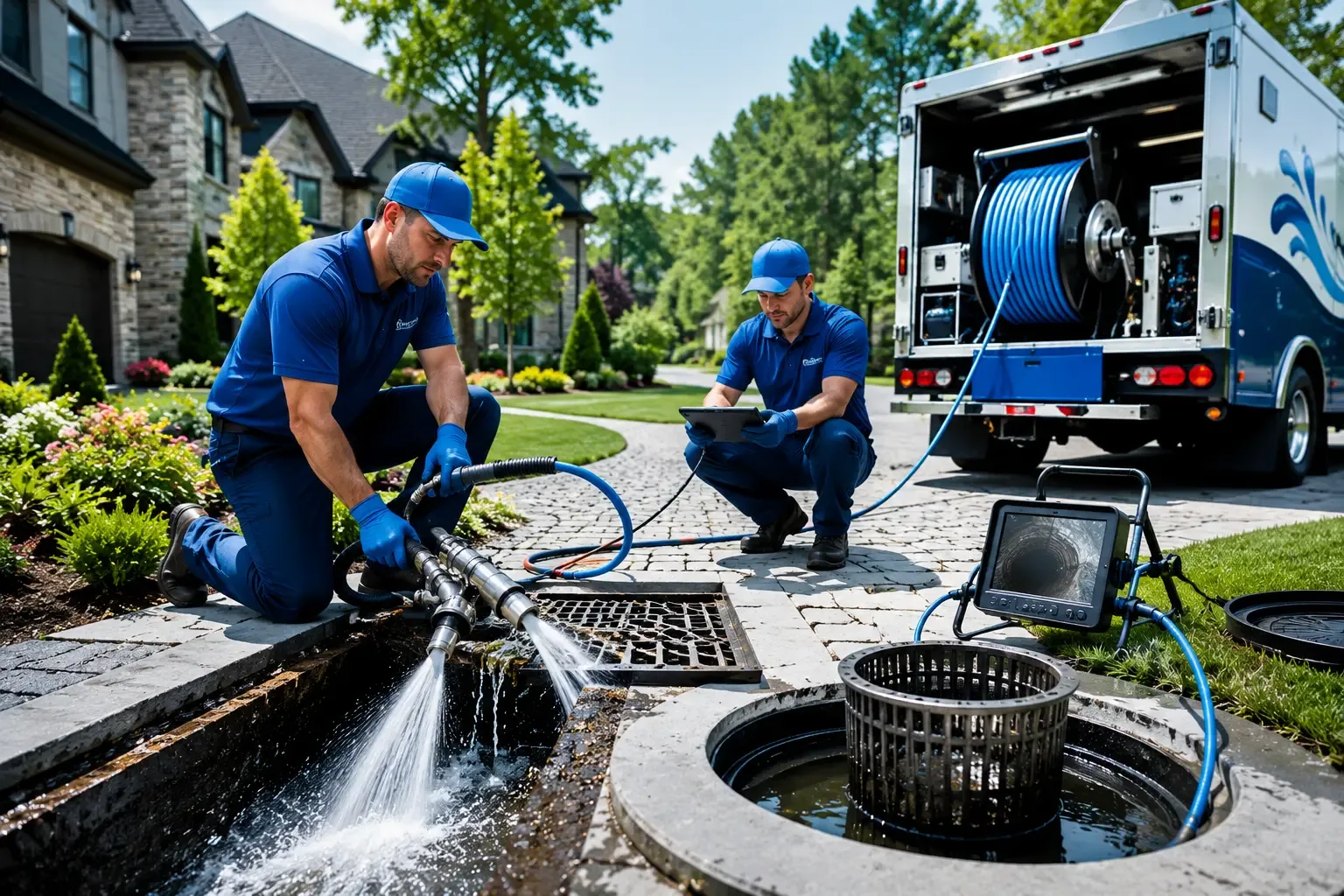 Local outdoor drain cleaning professionals in Levant, ME