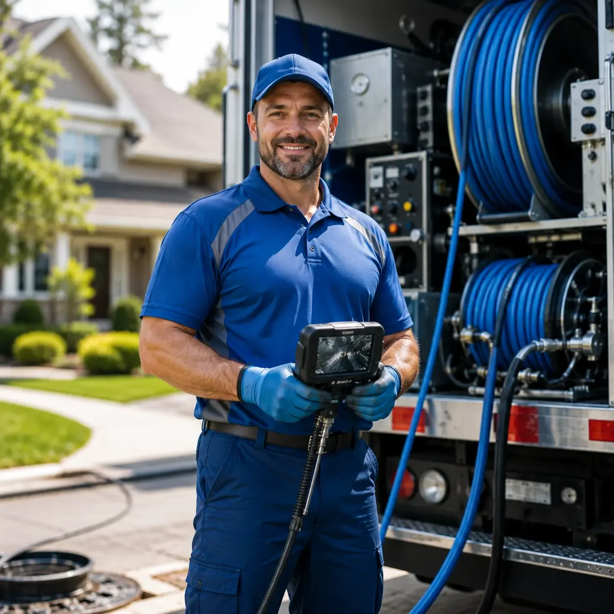 Local outdoor drain cleaning specialists in Levant, ME